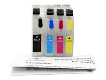 Easy-to-refill Standard-Size Cartridge Pack for BROTHER LC20E
